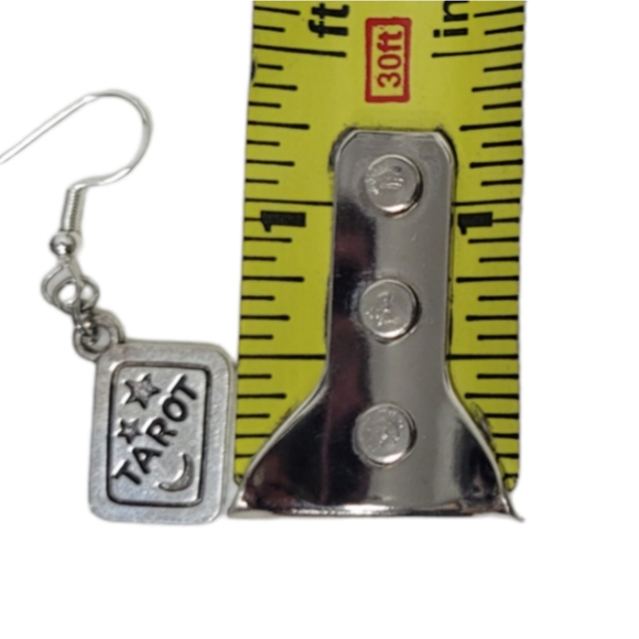 Handmade Tarot Card Earrings - Picture 3 of 3